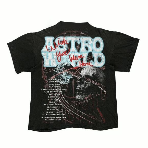 Xl This Week’s Special: New Travis Scott Astroworld “Wish You Were Here” T-Shirt - Picture 1 of 3
